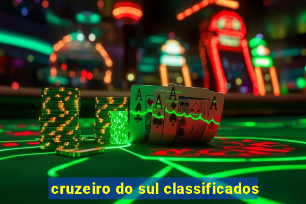 cruzeiro do sul classificados